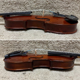 Unlabeled Vine Inlay Violin Outfit 4/4
