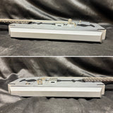 Schecter Diamond Series MGK Machine Gun Kelly Razor Blade Metallic Silver w/ HSC