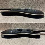 Schecter C-1 Platinum Rosewood Fingerboard MIK EMGs See Through Black Satin Stain