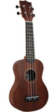 Amahi Mahogany DDUK11 Soprano Ukulele w/Bag