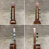 Folk Notes Folkcraft Dulci-Jo Dulcimer Banjo w/ Case & Book