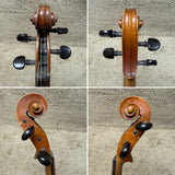 Unlabeled Viola Flame Maple 15" w/ Case & Bow