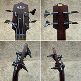 Kala Rumbler UBASS-RMBLR-FL Fretless w/ Deluxe Tweed Hardshell Case