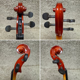 Violin Unlabeled 4/4 w/Case & Bow D