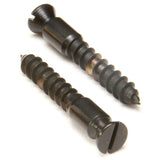 Floyd Rose FR Tremolo Original Bridge Mounting Wood Screws Black Pair