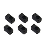 Floyd Rose FR Non-Fine Tuner String Lock Insert Blocks (6) Black