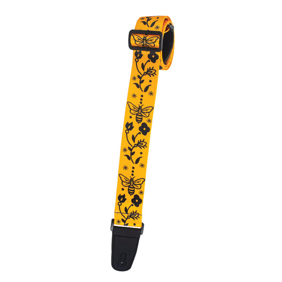 Henry Heller Guitar Strap Sublimation Bees