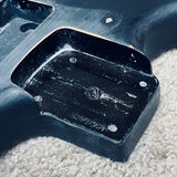 Strat Style Guitar Body HSH Black