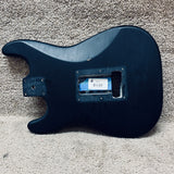 Strat Style Guitar Body HSH Black
