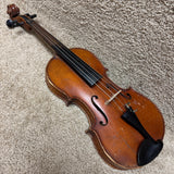 Unlabeled Viola Flame Maple 15" w/ Case & Bow