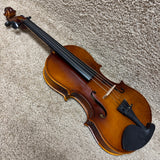 Unlabeled 4/4 Size Violin w/ Bow & Case