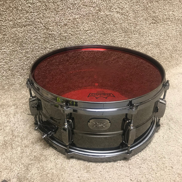 Tama Metalworks Snare Drum Black Nickel Steel 14x6.5