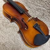 Unlabeled 4/4 Size Violin w/ Bow & Case
