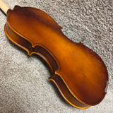 Unlabeled 4/4 Size Violin w/ Bow & Case