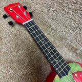 Amahi DDUK18 Ukulele Strawberry w/ Bag