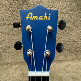 Amahi DDUK10 Rainbow Wavy Soprano Ukulele w/ Bag