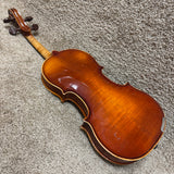 E R Pfretzschner Violin Flame Back 4/4 w/ Case & Bow