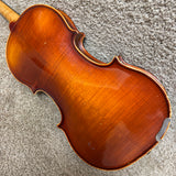 E R Pfretzschner Violin Flame Back 4/4 w/ Case & Bow