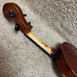 Unlabeled Vine Inlay Violin Outfit 4/4