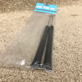 New York Pro Chrome Brushes Pair