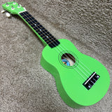 Amahi Jelly Bean Series Soprano Ukulele Sour Apple Green w/ Bag
