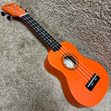 Amahi PGUKOR Soprano Tropical Penguin Uke Orange W/ Bag