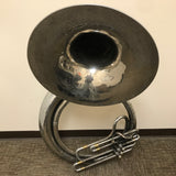 Used Lyons Sousaphone-Silver: W/Case