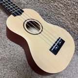 Amahi PNUKTN Soprano Ukulele Tan w/ Bag