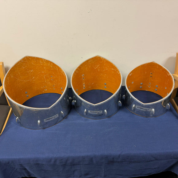 Vintage Slingerland Marching Toms Set Lot AS IS