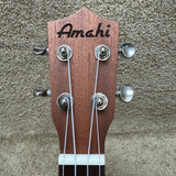 Amahi UK210S Mahogany Ukulele Soprano W/ Bag