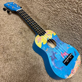 Amahi DDUK21 Ukulele Under the Sea Soprano w/ Bag