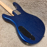 Yamaha TRBX174-DBM Electric Bass Dark Blue Metallic 4 string