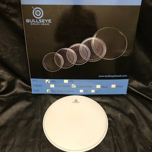 Bullseye Drum Head 5 Pc Propack-White: Coated