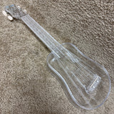 Amahi DDUK22 Clear Plastic Soprano Ukulele w/ Bag