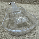 Amahi DDUK22 Clear Plastic Soprano Ukulele w/ Bag