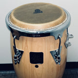 LP Aspire Congas Pair Natural w/ Double Stand