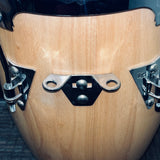 LP Aspire Congas Pair Natural w/ Double Stand