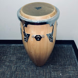 LP Aspire Congas Pair Natural w/ Double Stand