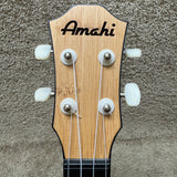 Amahi Troubadour Bamboo HCLF335 Ukulele w/ Bag
