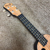 Amahi Troubadour Spalted Maple HCLF770 Ukulele w/ Bag