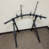 Electronic Drum Rack Black Curved