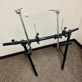 Electronic Drum Rack Black Curved