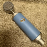Blue Bluebird Condenser Microphone Made in USA w/ US and Latvian Parts
