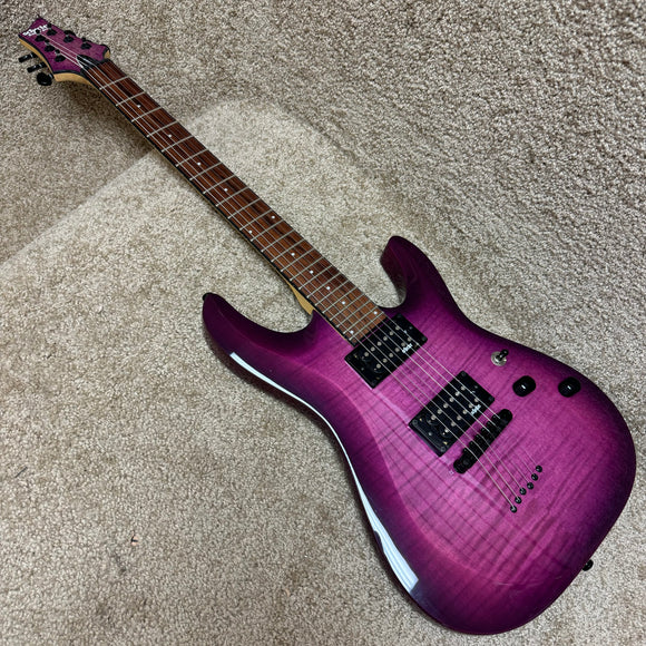 Schecter C-6 Elite Trans Purple Burst