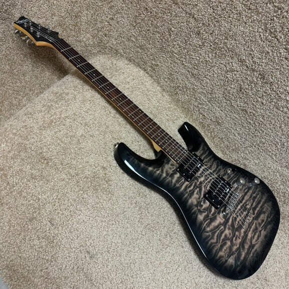 Schecter Diamond Series C-6 Plus Charcoal Burst