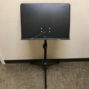 LC Music Stand Black Solid