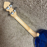 Gold Tone Little Gem Banjo Ukulele Banjolele LG-S Sapphire w/ Bag