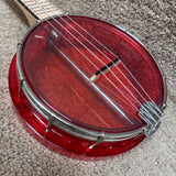 Gold Tone Little Gem Banjo Ukulele Banjolele LG-R Ruby w/ Bag