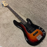Fender American Performer Precision P Bass 3 Tone Sunburst w/ Gig Bag