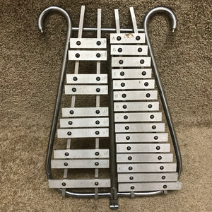 Vintage Lewis Glockenspiel Bell Lyre